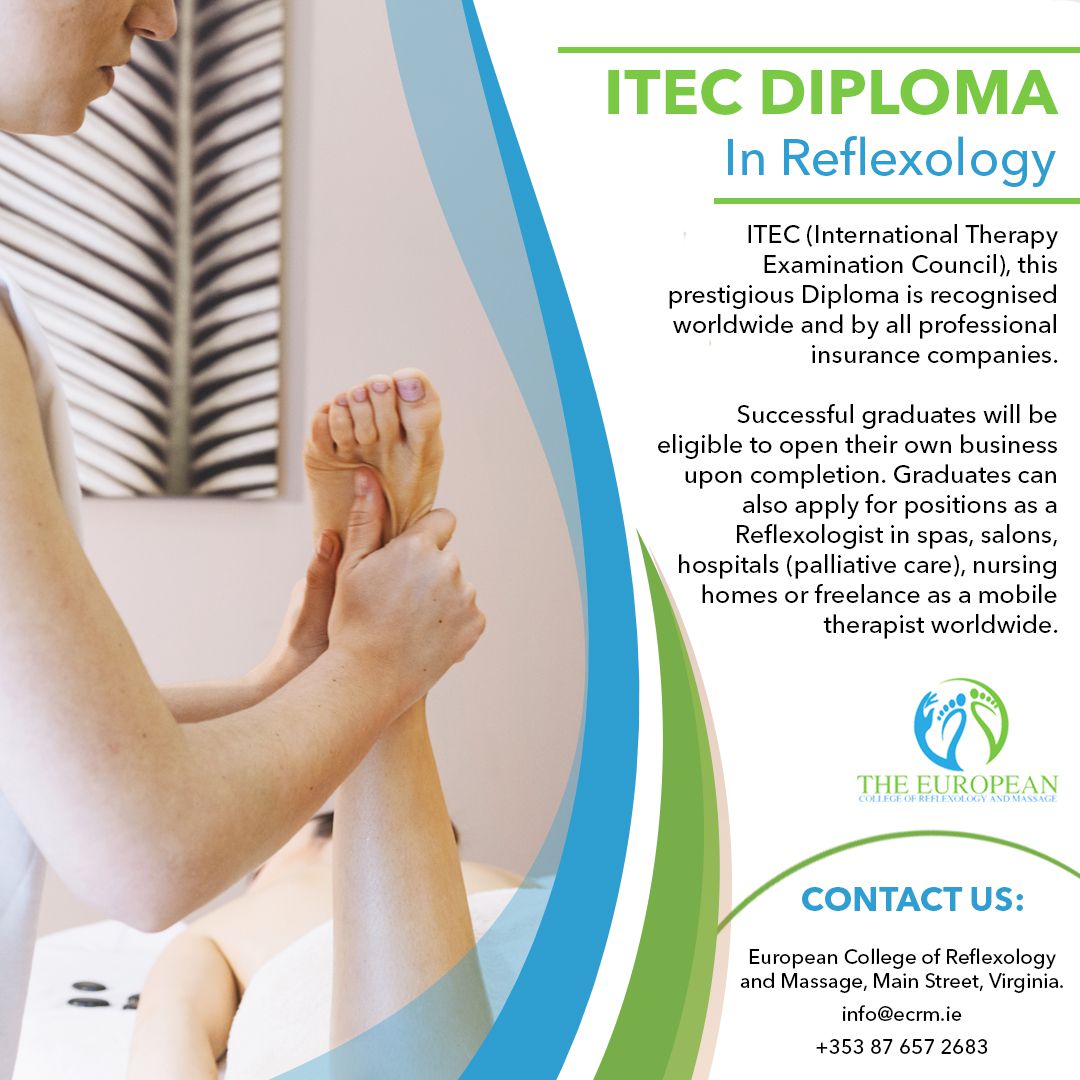 Itec Diploma In Reflexology Ecrm 0680